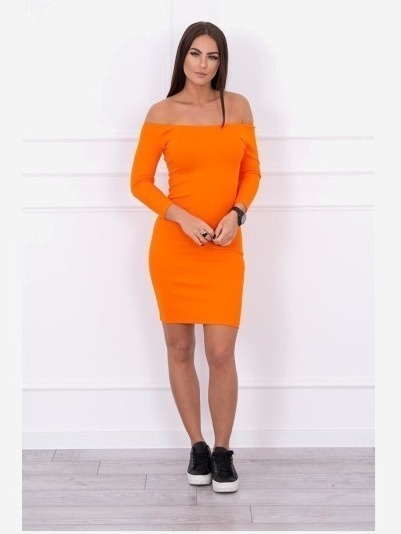 Šaty oranžové