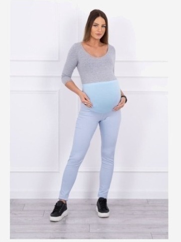 Tehotenské nohavice modrá