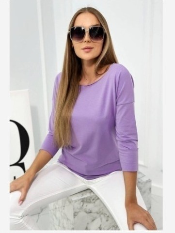tričko Casual fialová