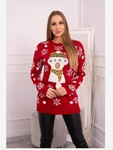 Vianočný sveter s plyšovým...