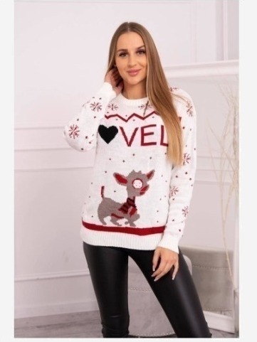 Vianočný sveter s nápisom...