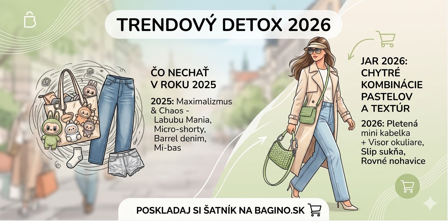 Trendový detox 2026: čo nechať v roku 2025 Bagino.sk